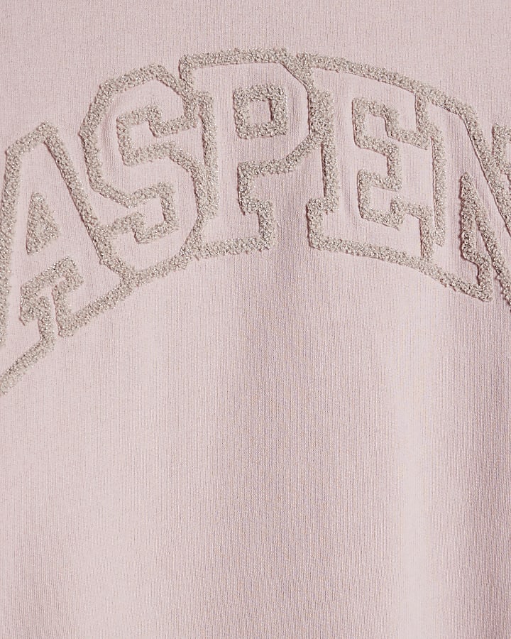 Pink Long Sleeve Aspen Sweatshirt