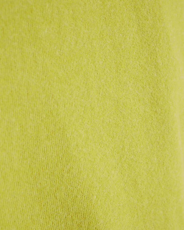 Green Long Sleeve Cosy Gold Detail Top