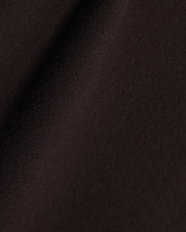 Brown Cosy Midi Skirt