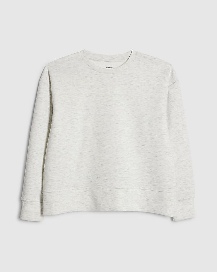 Grey Boxy Sweatshirt