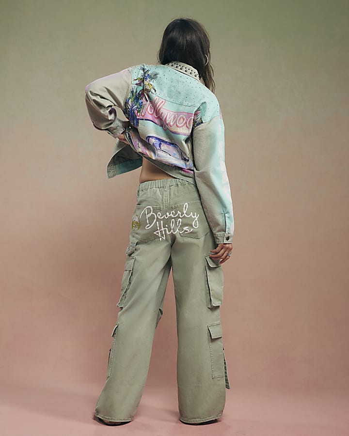 Green Year Zero Cargo Jeans