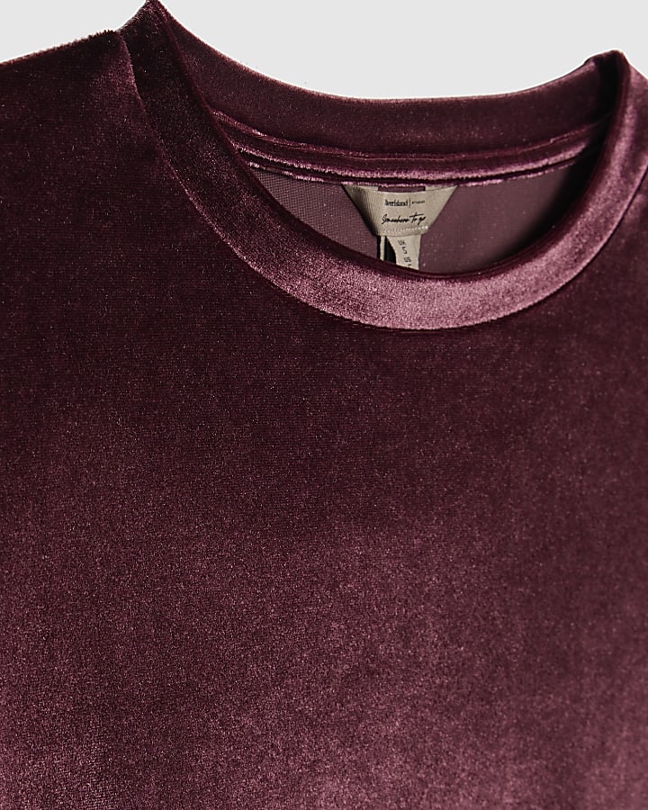 Red Velvet Boxy T-shirt