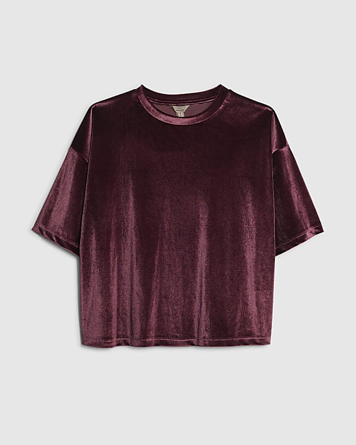 Red Velvet Boxy T-shirt