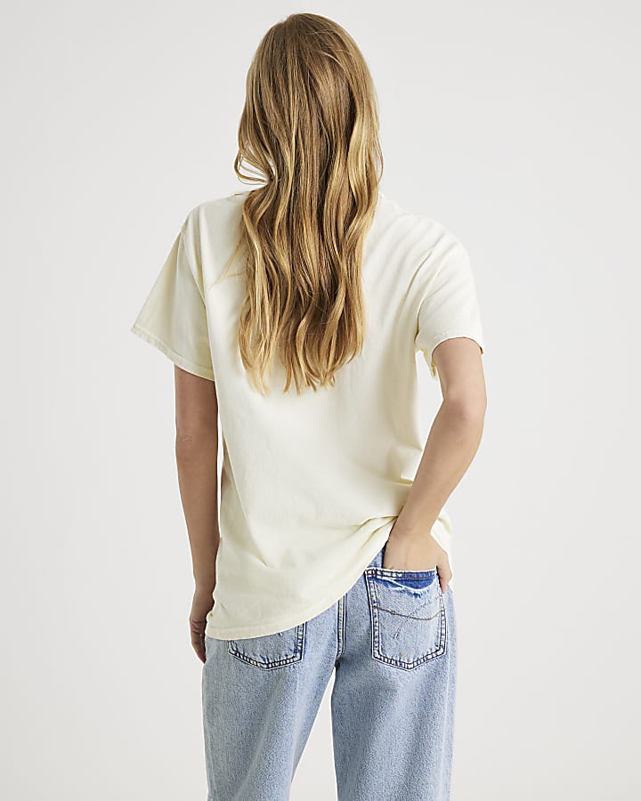 Cream Cape Cod Oyster Stud T-Shirt