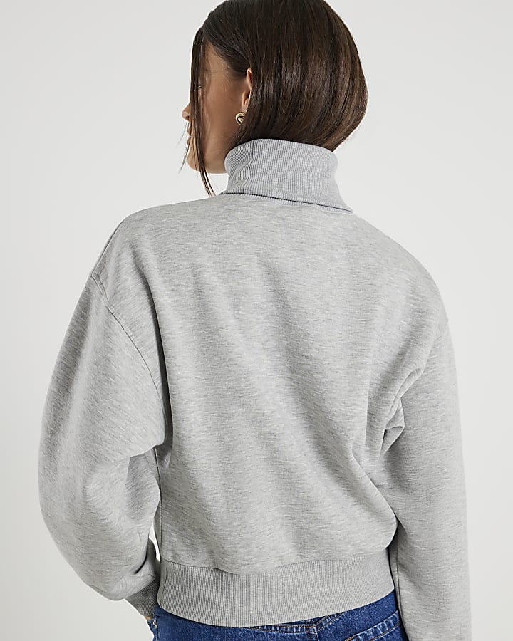 Grey Long Sleeve Beverly Hills Sweatshirt