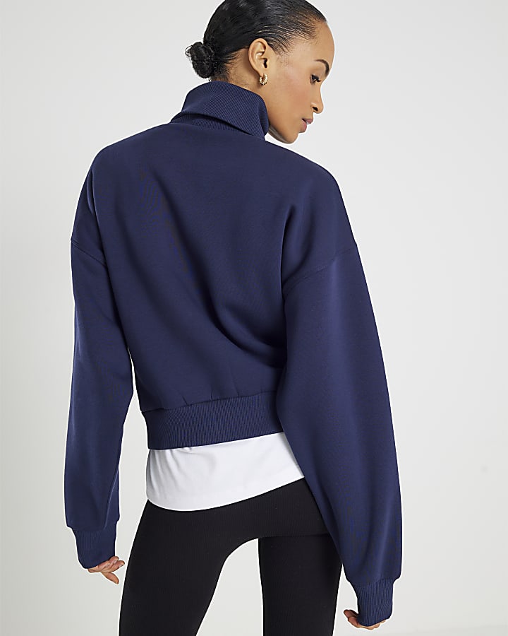 Navy Long Sleeve Beverly Hills Sweatshirt