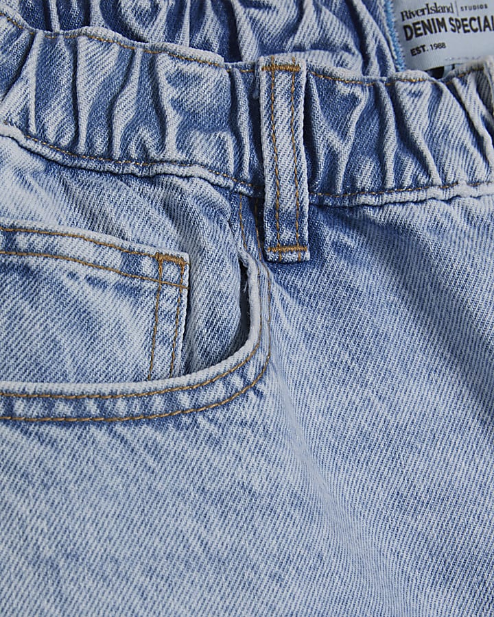 Denim - Light Ellie Elasticated A Line Short