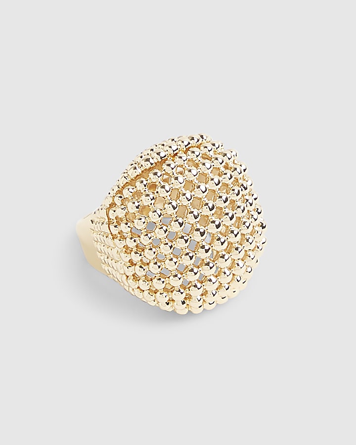 Gold Statement Ring