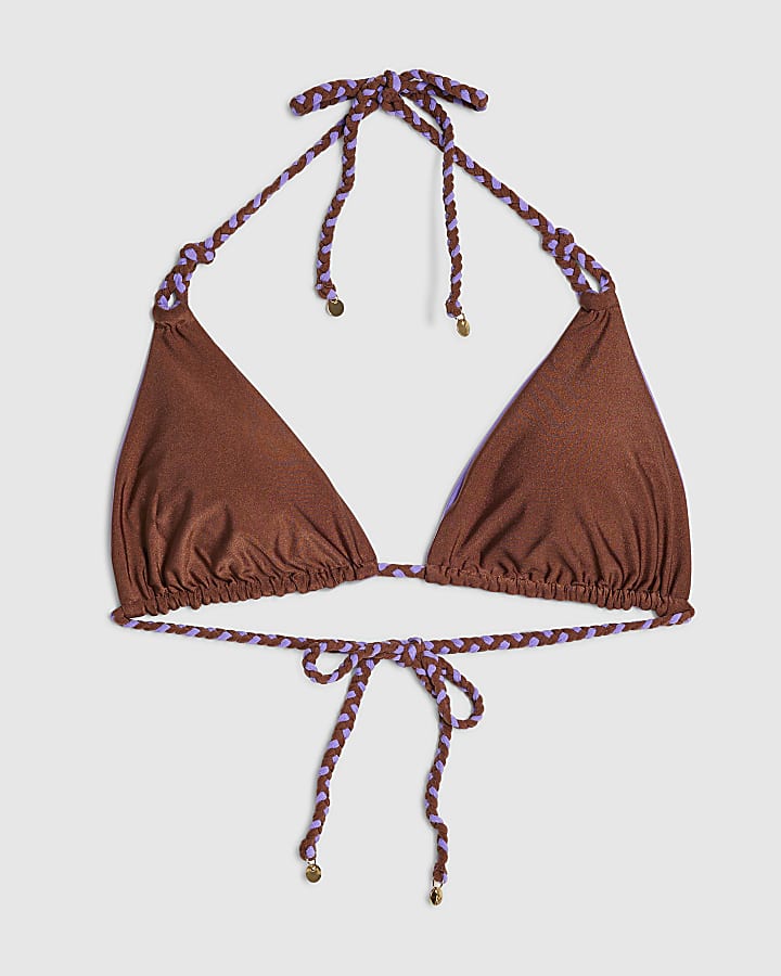 Multi Colour Reversible Bikini Top