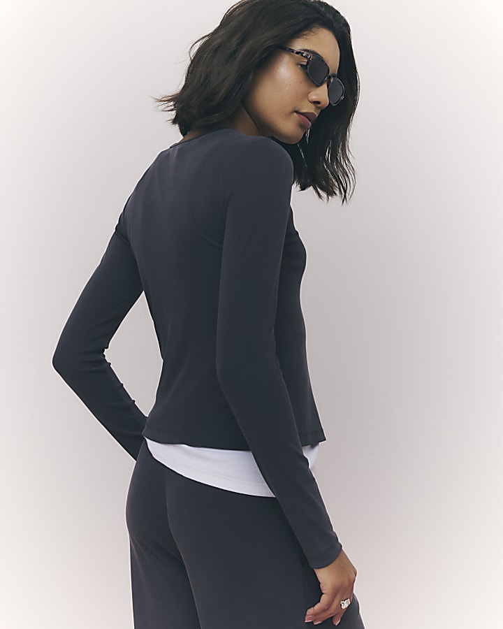 Grey Soft Touch Cardigan