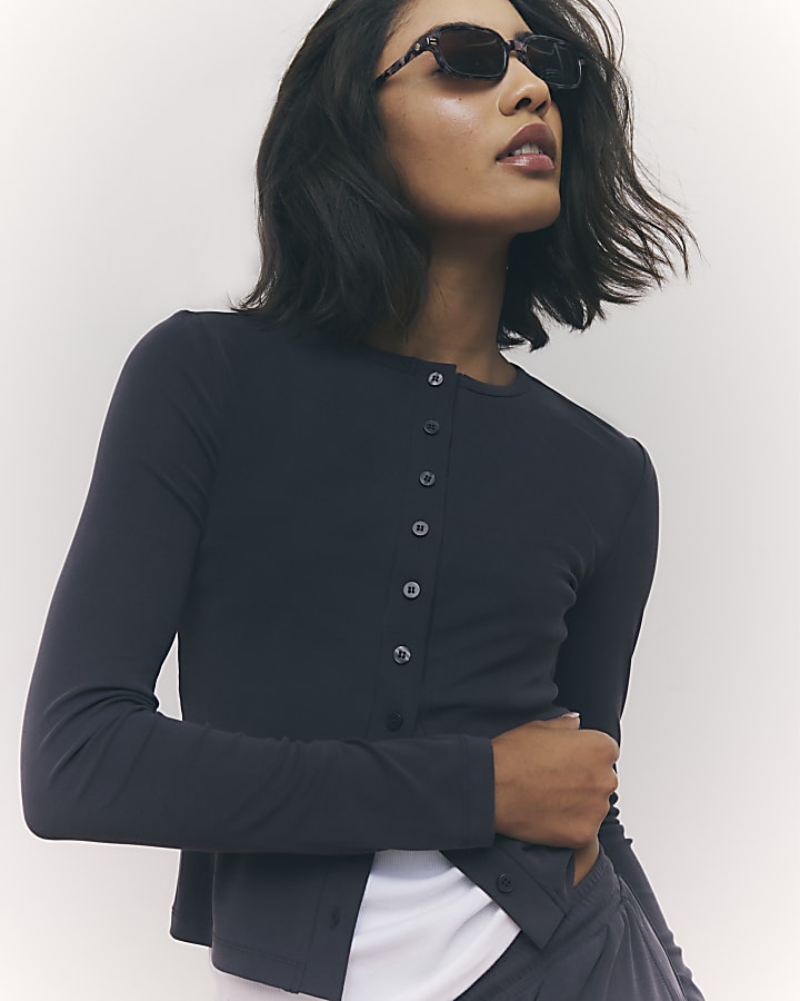 Grey Soft Touch Cardigan