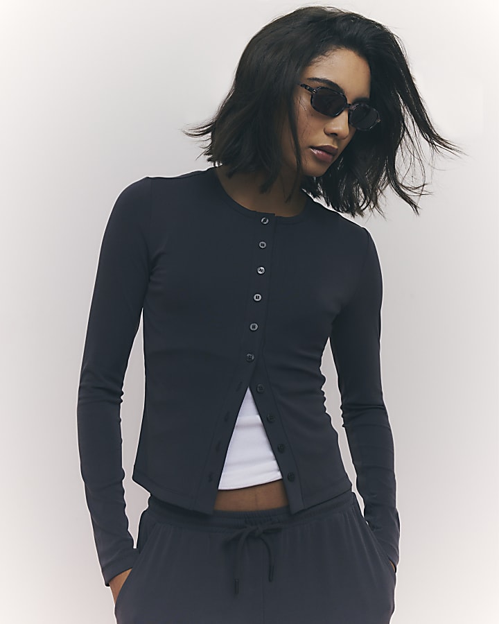 Grey Soft Touch Cardigan