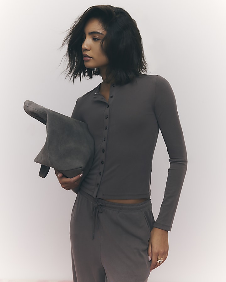 Brown Soft Touch Cardigan