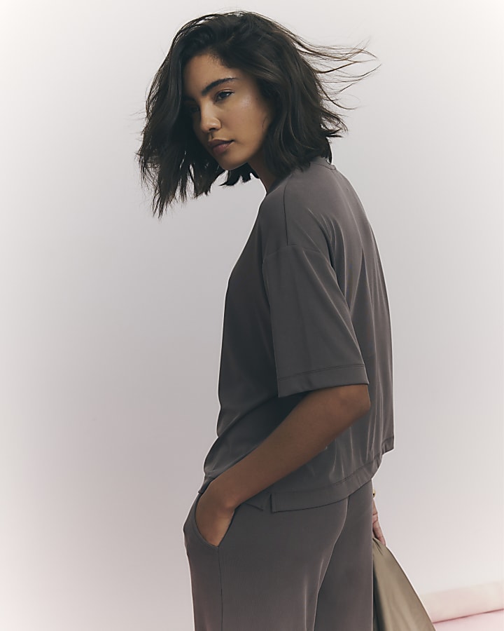 Brown Soft Touch T-shirt