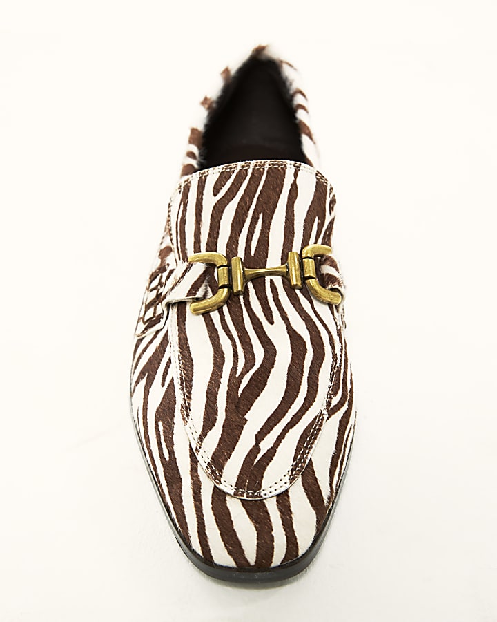 White Zebra Loafers