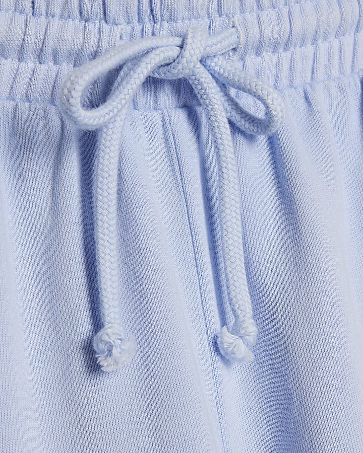 Blue Wide Leg Joggers