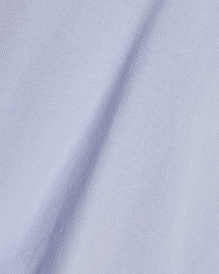 Blue Long Sleeve Sweatshirt