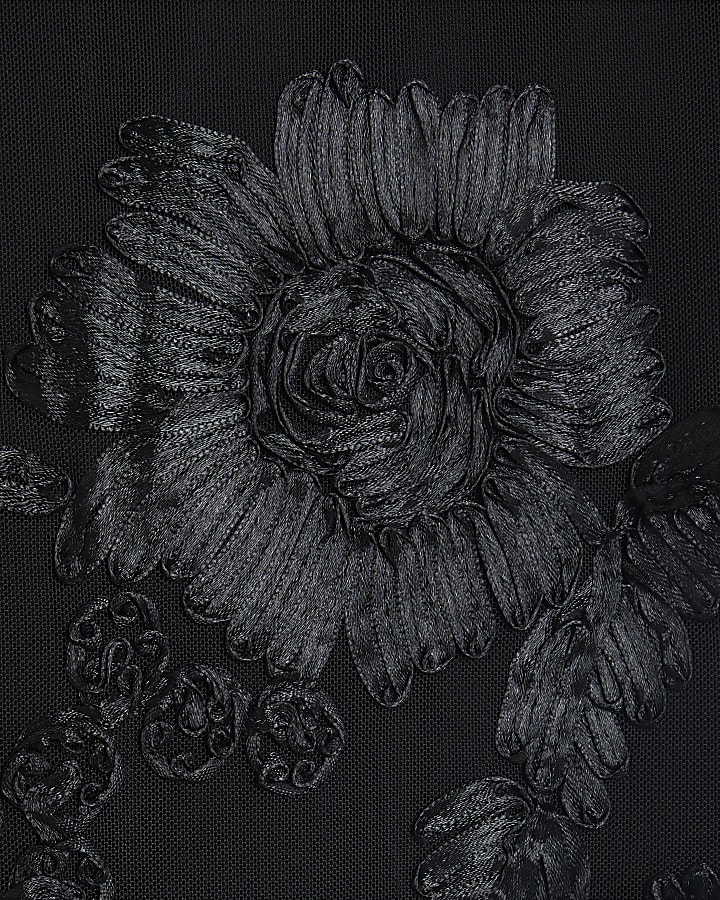 Black Cornelli Maxi Skirt