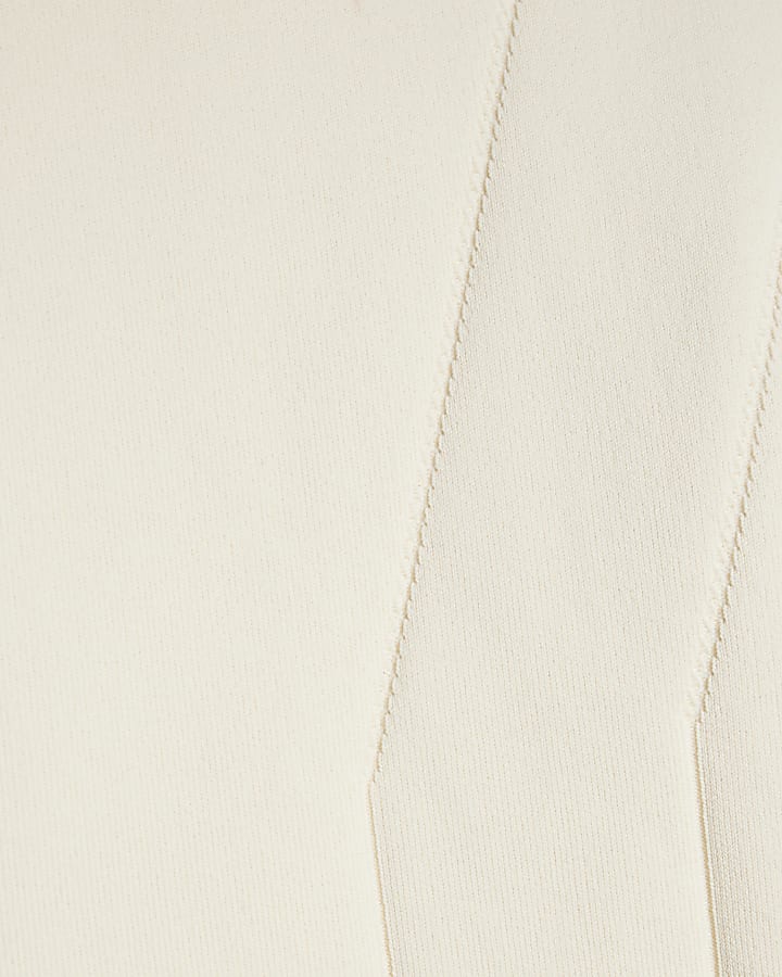 Cream T-Shirt Jumper