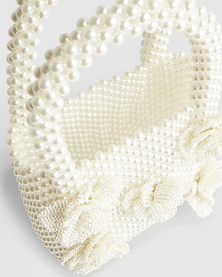 White Pearl Corsage Grab Bag