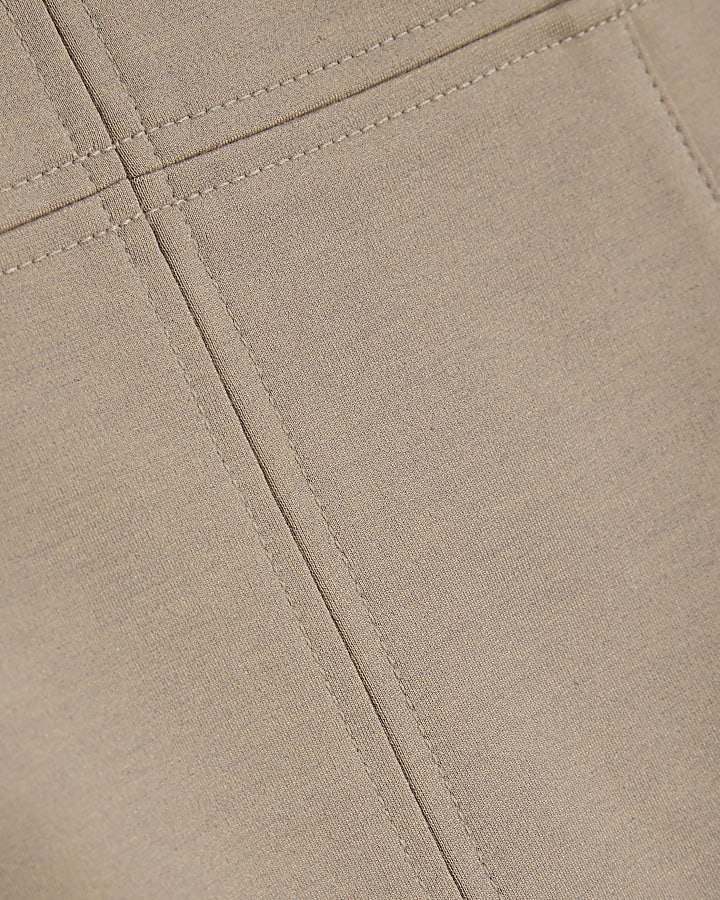 Cream Sleeveless Tunic Top