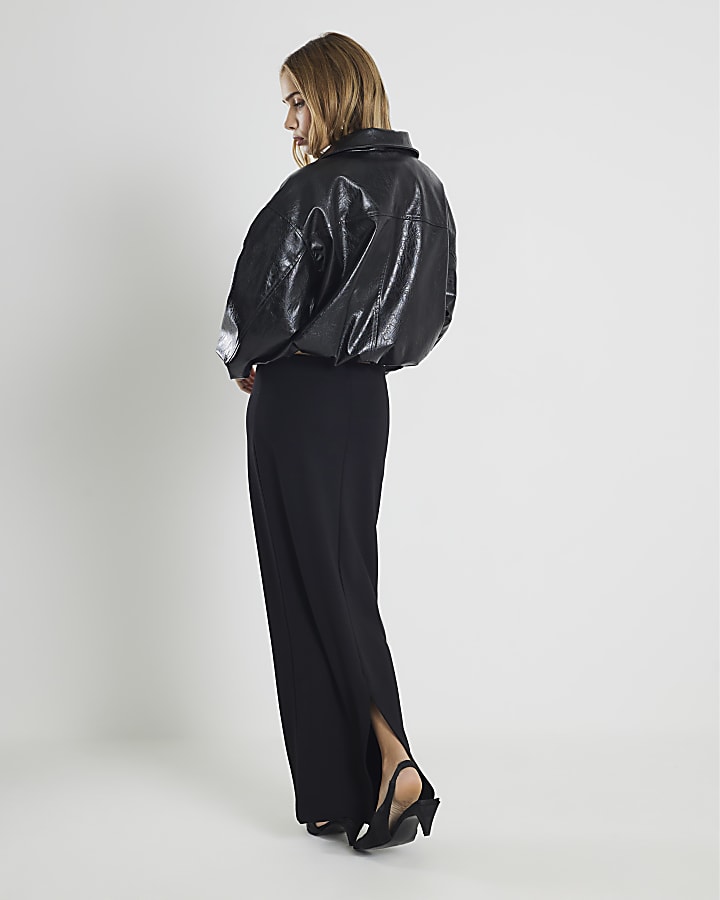 Black Premium Maxi Skirt