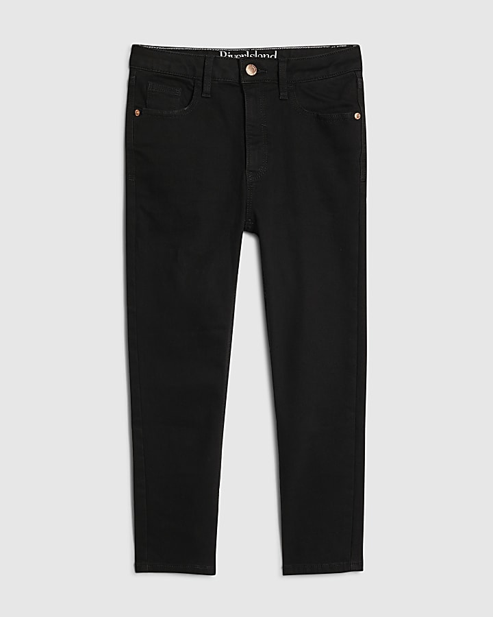 Black Skinny Capri Jeans