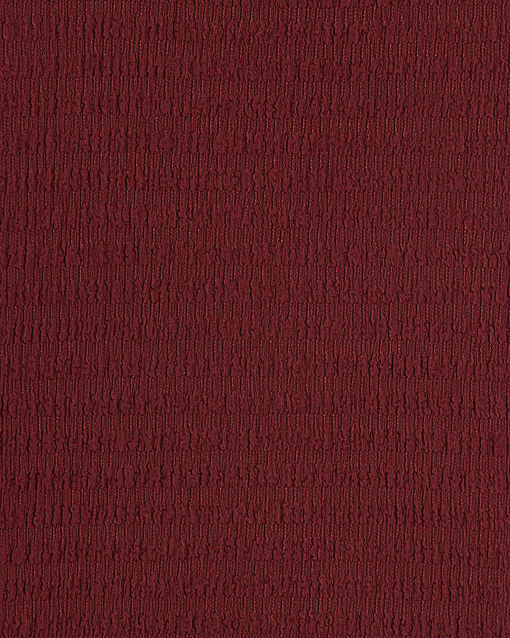 Red Textured T-Shirt