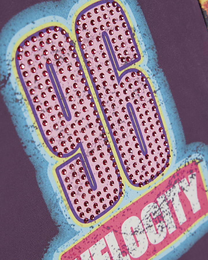 Grey Year Zero Print Fitted T-Shirt