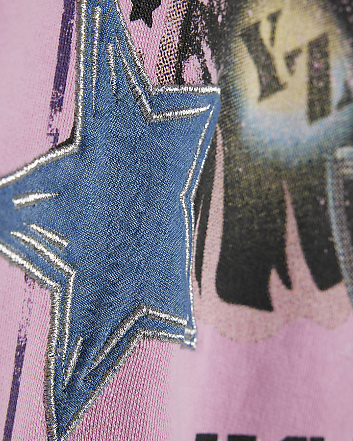 Pink Year Zero Short Sleeve Sweatshirt