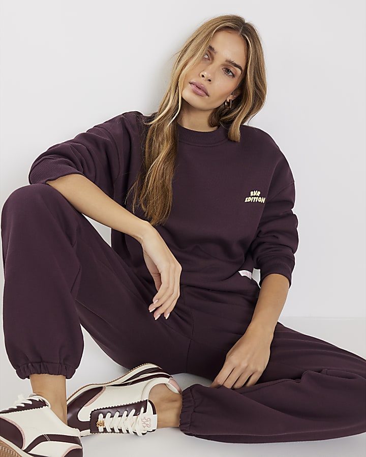 Brown RVR Edition Back Print Sweatshirt