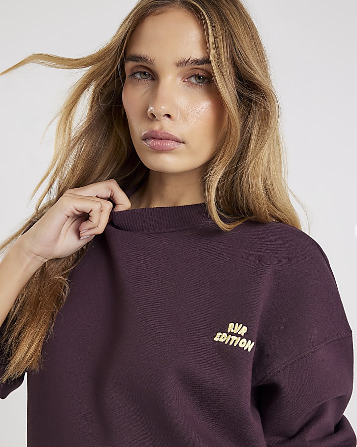 Brown RVR Edition Back Print Sweatshirt