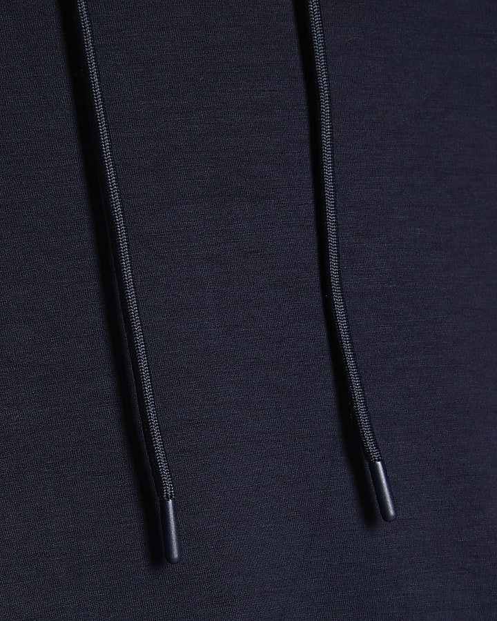 Navy Premium Long Sleeve Hoodie