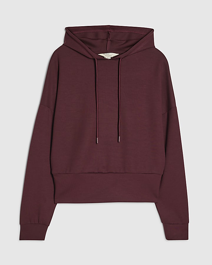 Red Premium Long Sleeve Hoodie