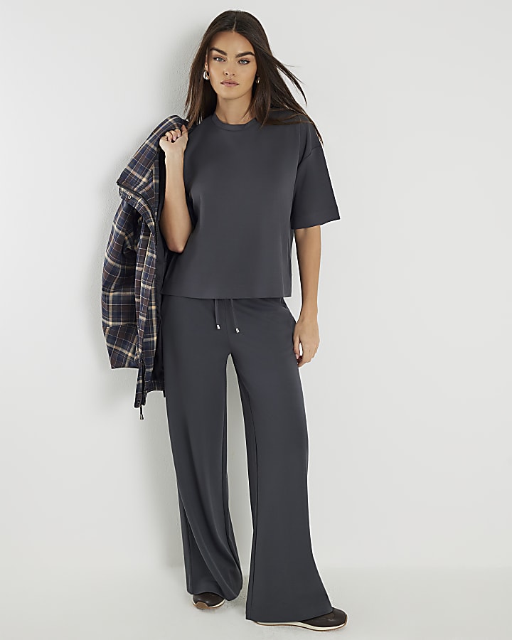 Grey Premium Boxy Fit T-shirt