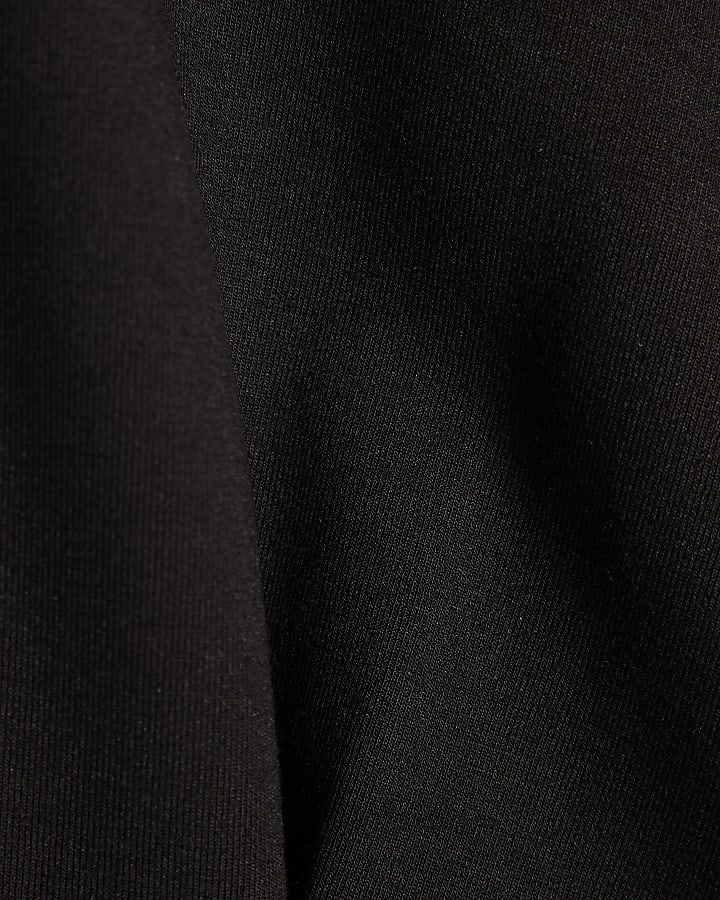 Petite Black Premium Batwing Sweatshirt