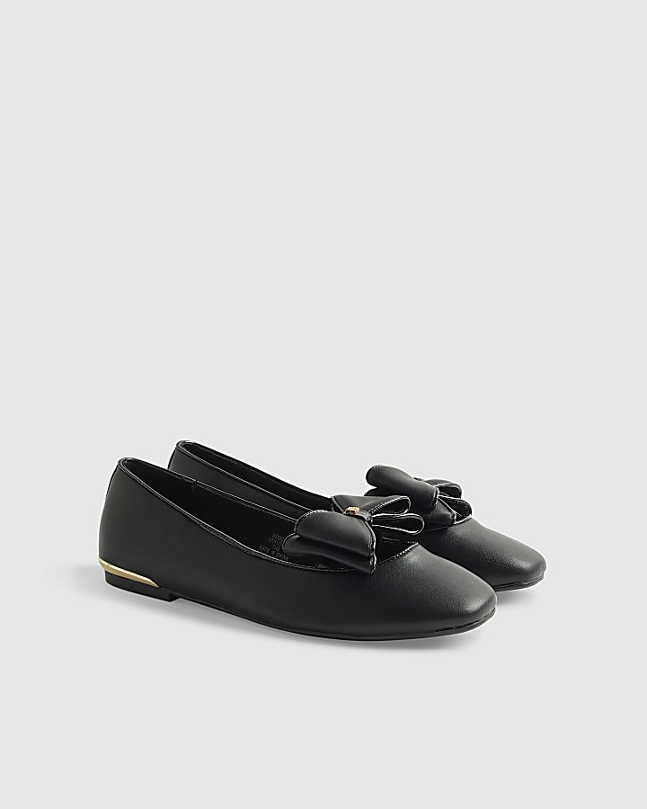 Black Bow Ballet Flat
