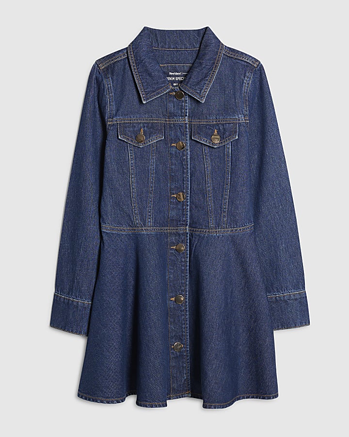 Petite Denim Shirt Dress