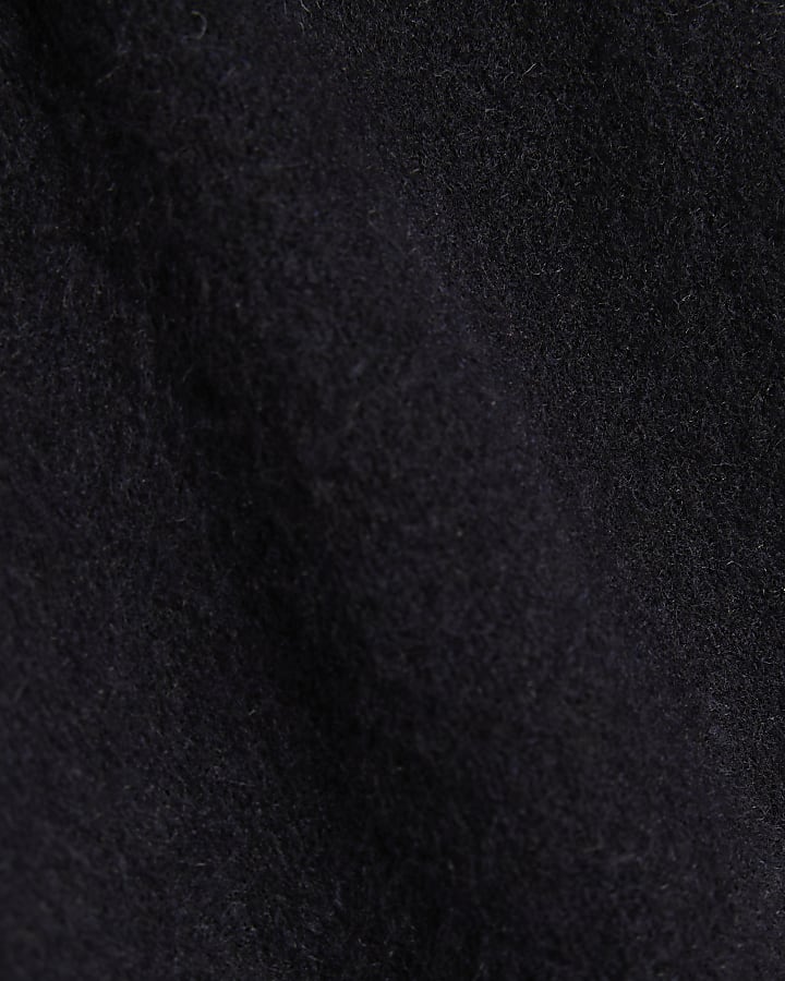 Navy Knitted Joggers