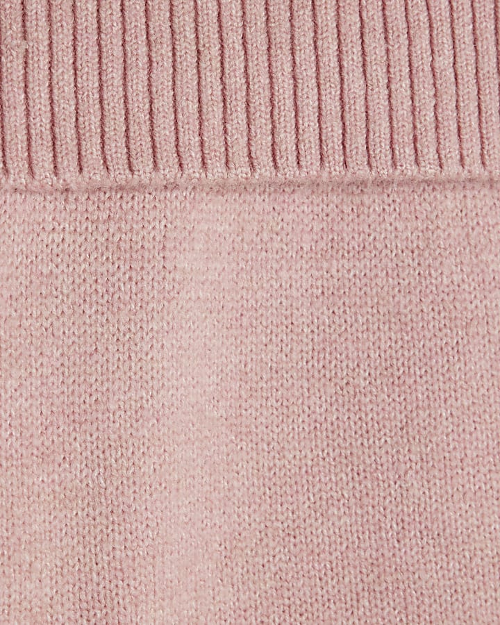 Pink Bardot Jumper