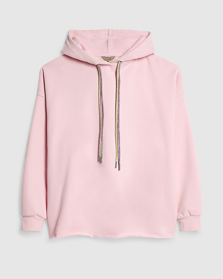 Pink Year Zero Embellished Cord Hoodie