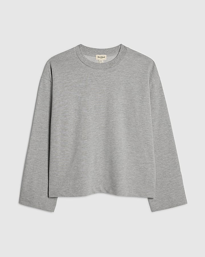 Grey Long sleeve Sweatshirt