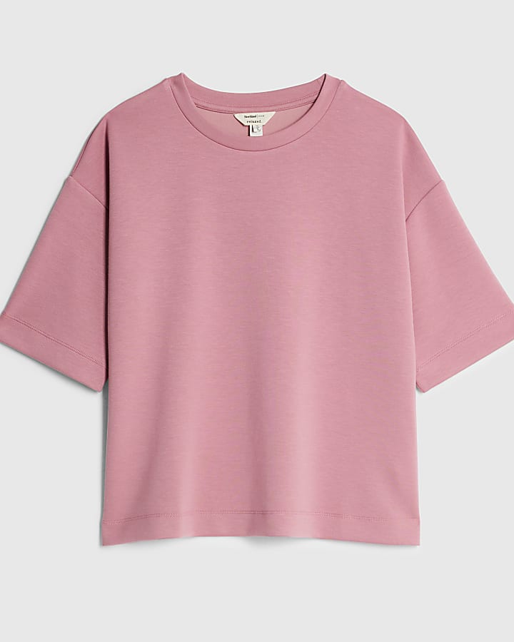 Pink Premium Boxy Fit T-shirt