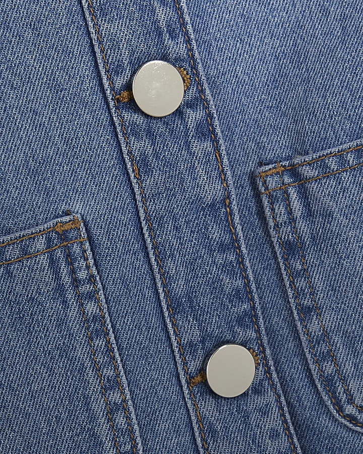 Blue Denim Trophy Jacket