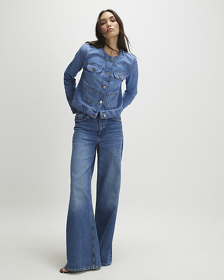 Blue Denim Trophy Jacket