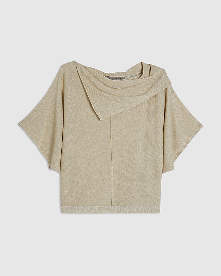 Gold Cape Jumper