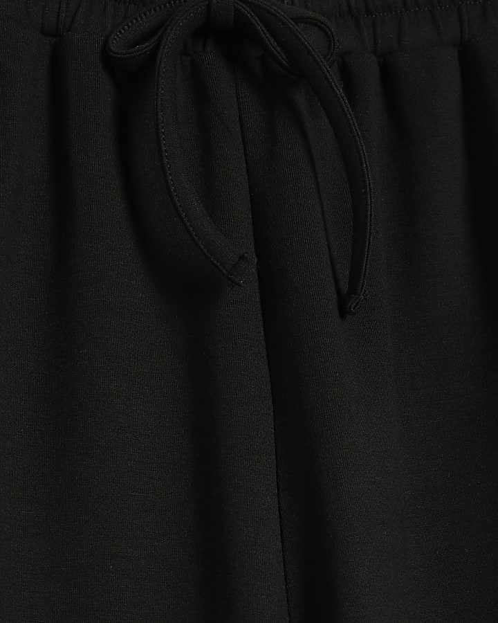 Black Side Tape Joggers