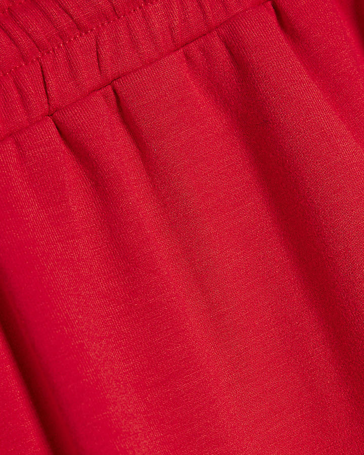 Red Tape Side Wide Leg Joggers