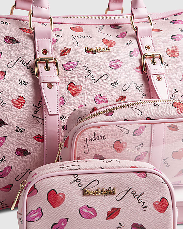 Pink Jadore Makeup Bag Bundle