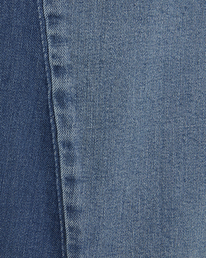 Blue Bootcut Jeans